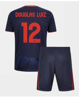 Billige Fotballdrakt Nottingham Forest Douglas Luiz #12 Replika Tredjedraktsett Barn 2025-26 Kortermet (med bukser)